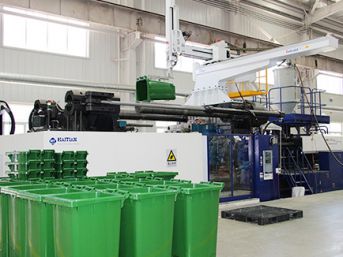 Plast indsprøjtningsmaskine