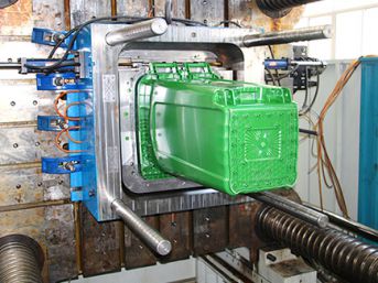 Plast indsprøjtningsmaskine